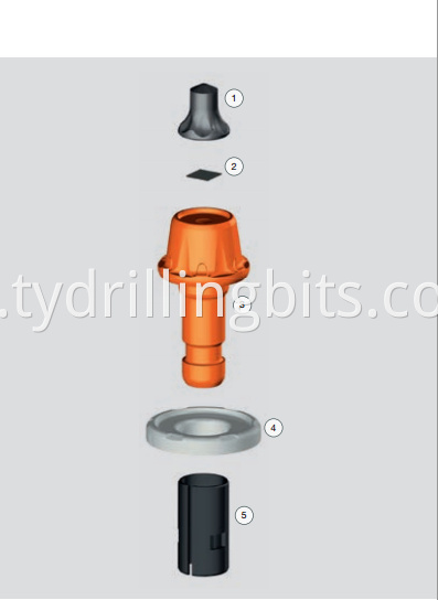 Road milling drill bit for size W6 20x w7 20x w8 20x for road milling machine